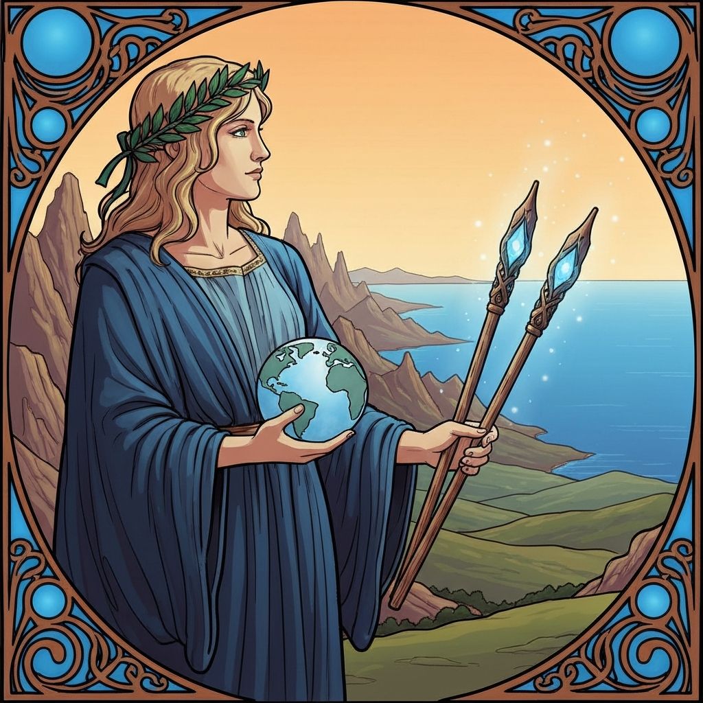 Carta Two of Wands - Decisiones y nuevos caminos